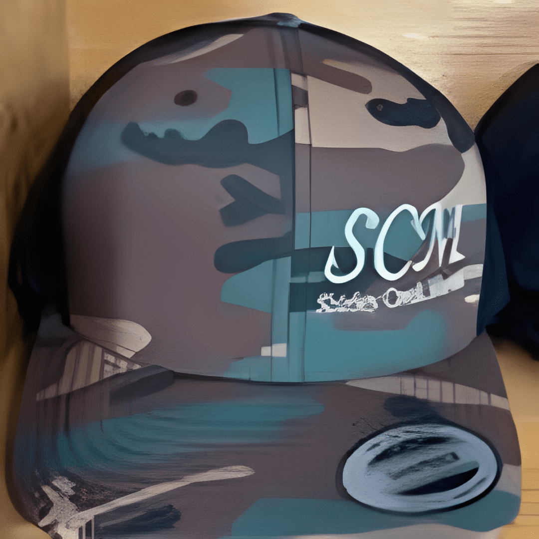 Trendy cap featuring bold design